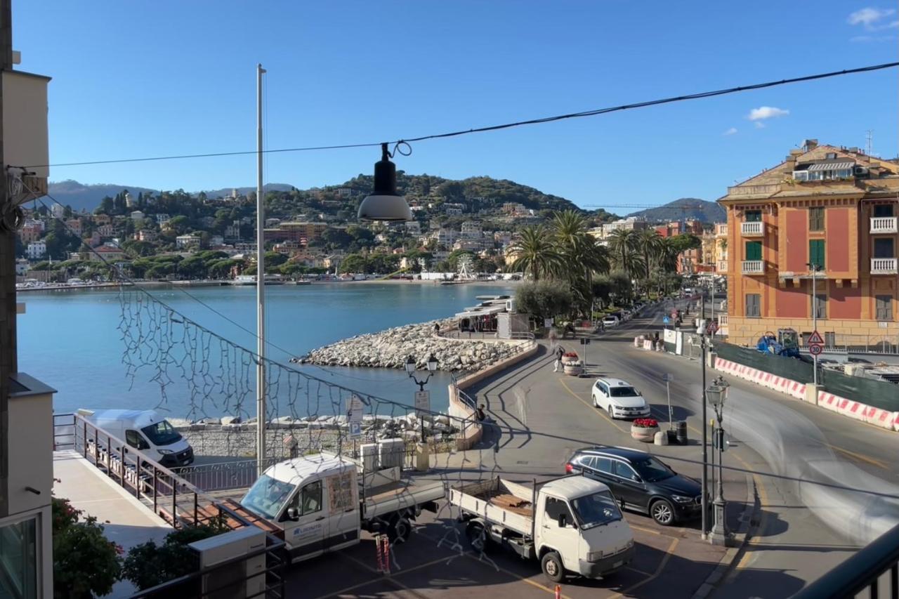 Alla Casa Rosa Al Mare- Centrale A Di Fronte Al Mare- Emozionante- Garage Privato Gratuito A 800 Mt- Aria Condizionata-Wifi Rapallo Exterior foto